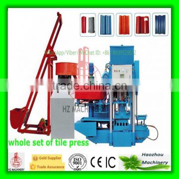 New Type Hydraulic Cement Tile Making Machine