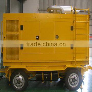 80kw to 200kw Trailer Mounted Trailer Generator