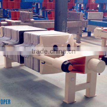 Toper the top three filter press equipment machinery company of China ,cast iron press filter for sale