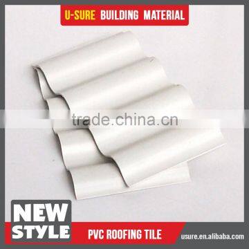 Heat preservation artificial plastic roofing sheets