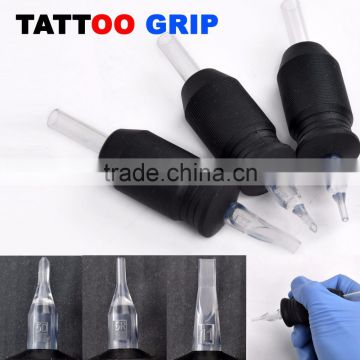 CLEAR Disposable Tattoo Tube 20pcs 1" Grips Tip