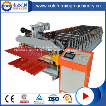 Corrugated Double Liner Metal Roof Tile Roll Forming Machine