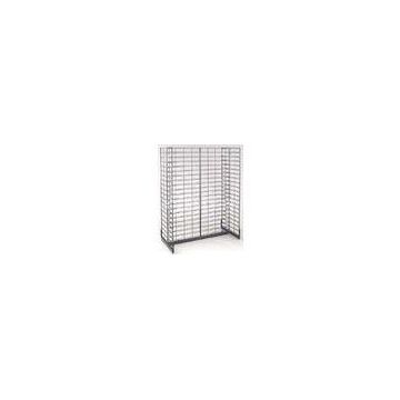 Galvanized Wire Grid Display Shelving Stand Racks systems for Supermarket, Store Goods