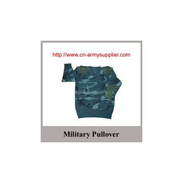 Camouflage Army Military Pullover Sweater Jersey Jumper