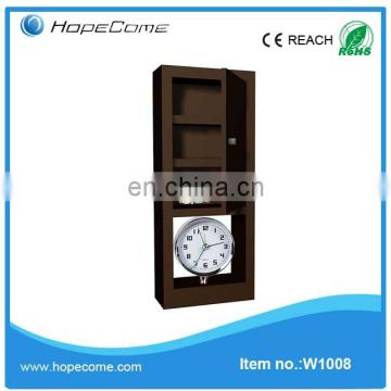 (W1008) fashion decorating wooden clock kits