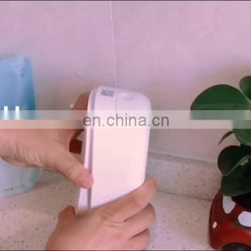 Automatic foam white plastic soap dispenser
