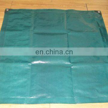 US market vrigin polyethylene material mesh woven hay tarp