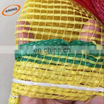 2018 Raschel Vegetable Net Bag/ Polyethylene Net Mesh Bag