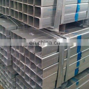 building material galvanized square steel pipe/tube/pre galvanized rectangular steel pipe in china supplier
