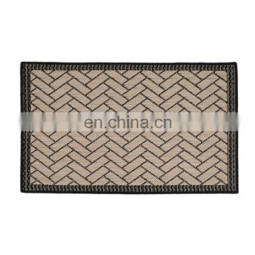 2020 customize luxury high quality soft anti-slip wilton jacquard mat for kitchen