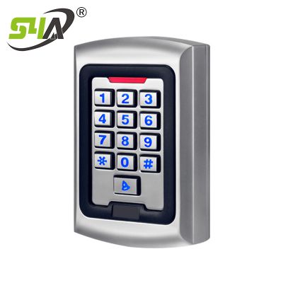 Metal RFID Access Control Keypad With Doorbell and Double Color LED Lights