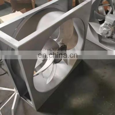 Stainless Steel /Carbon Steel High Temp Axial Fan  600mm Recirculating Dryer Fan for Wood Dryer