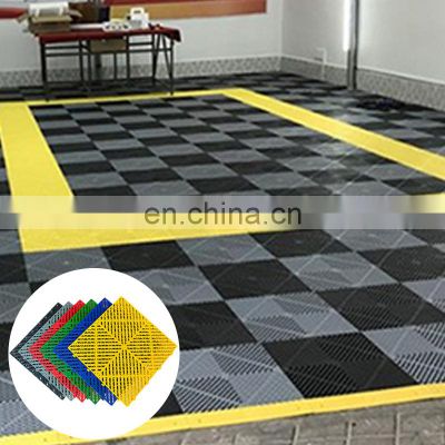 CH High Quality Popular Products Multicolor Cheapest Waterproof Drainage 40*40*2cm 40*40*2.5cm Garage Floor Tiles