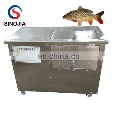 Commercial Automatic Fish Scaling Machine Scale Remover / Fish Scaler Washing Machine