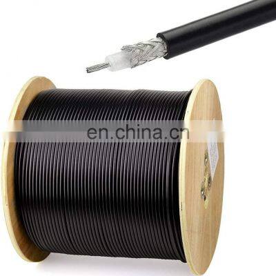 CCTV Camera RG58 Siamese Coaxial Communication Cable 305m RG58  Manufacture Price Rg58 1000ft Black White Blue