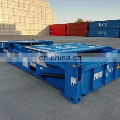 Flat rack frame shipping container FR Flat Rack special shipping container