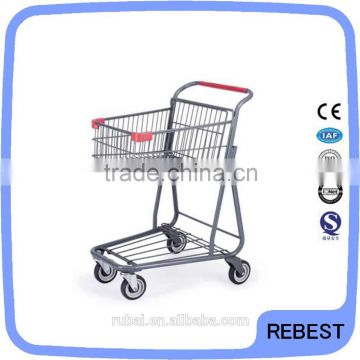 Comfortable handle and beatiful design Japanese shopping carts
