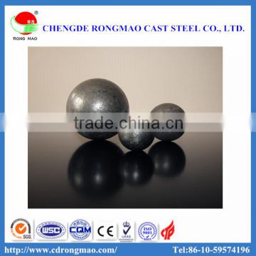 High hardness and impact toughness high chrome 15mm grinding ball