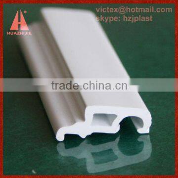 triple glass stop glazing bead pvc profile