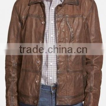 Original ykk leather jacket