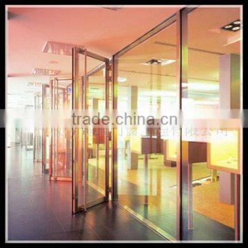 Steel frame curtain wall made by Guangzhou Hwarrior