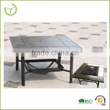 Hot mosaic tile table prices with fire pit /garden treasures fire pit