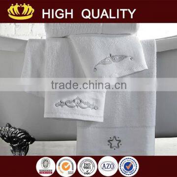 luxury hotel spa towel with logo