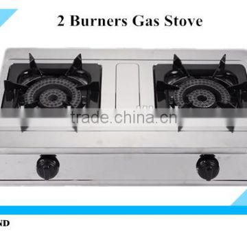 double burners gas stove GS-8236