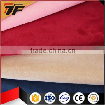 300GSM Spandex Suede Fabric 10% Spandex + 90% Polyester