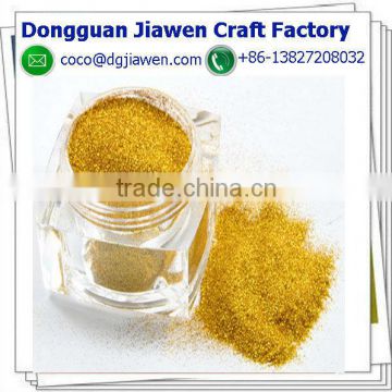 golden color bulk package glitter powder