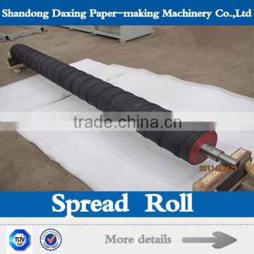 spread roll used in paper machine for paper stretch of paper mill
