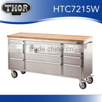 2016 New 72 inch heavy duty steel tools trolley with drawer