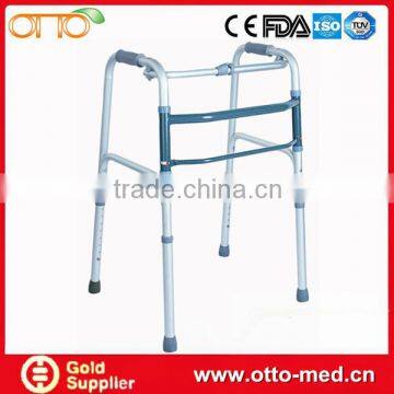 aluminum folding walker patient walker