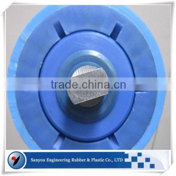 2015 hot-selling hard uhmwpe belt conveyor guide roller with best price and top-class quality