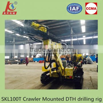 30m SKL100T DTH drilling machine for limestone