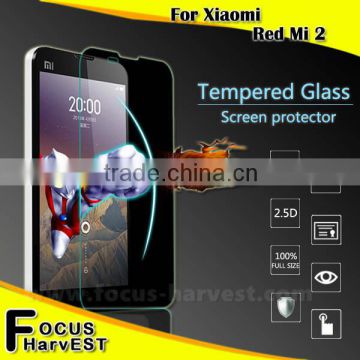 New arrival 0.33mm 2.5D 9H top quality tempered glass screen protector film roll for xiaomi 2                        
                                                Quality Choice
