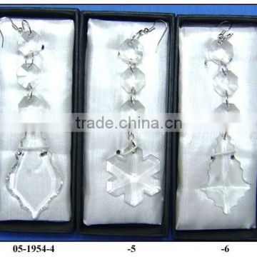 (05-1954)diamond shape glass decoration crystal craft