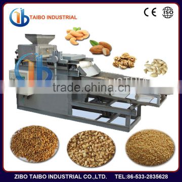 Taibo TBGR-3 cashew,macadamia,peanut, almond nut slicer machine,nut cutting machine price for sale