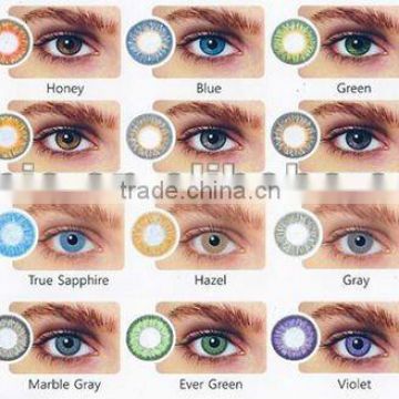 20 colors available yearly korean circle color luxury contact lens