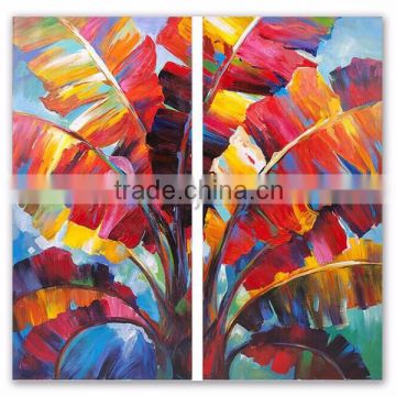 2016 Hot Selling Newest Design Handmade Abstract Oil Painting on Canvas for Home Decor