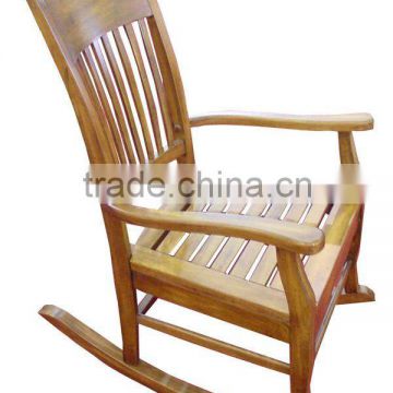 3298W Discount Wooden Rocking Chair for sleeping