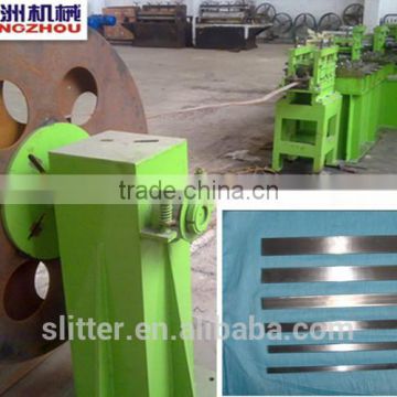 steel flat bar chamfering, deburring , straightening and cut to length line machine