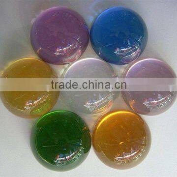 color crystal half ball paperweight for home decorations(R-0686