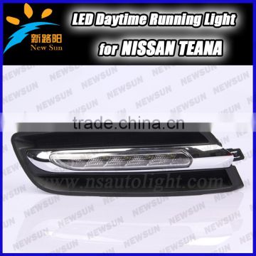 Cheap CAR-Specific LED daytime running light For teana 2008,LED DRL with turn signals Excellent auto led drl light 12V