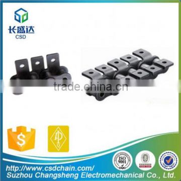 CSD,12A professional strong Tensile durable short pitch metal chain with attachments A1,A2,K1,K2