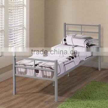 Cheap Bedroom Furniture Metal Pipe Double Beds Steel Metal Bed