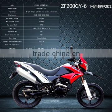 250cc dirt bike cheap motorcycle for sale ZF200GY-6