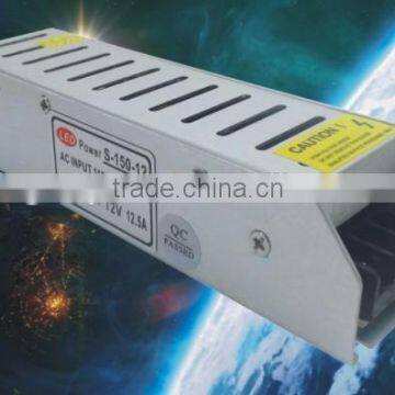 150w nice quality DC 24v 6.25a strip shape power supply ,24V dc switching power supply