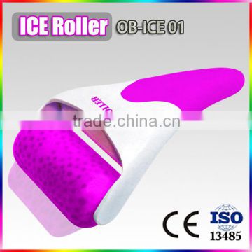 Plastic roller micro needle therapy skin cooling ice roller massage ICE 01