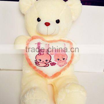 2015 hot sale customized life size teddy bear for girlfriend